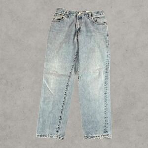 Vintage Levi's 550 Jeans Womens 10 Mis Light Wash Classic Relaxed Straight Denim